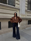 SUEDE OVERSIZED JACKET